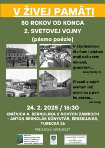 Plagát podujatia. FOTO: Autorka