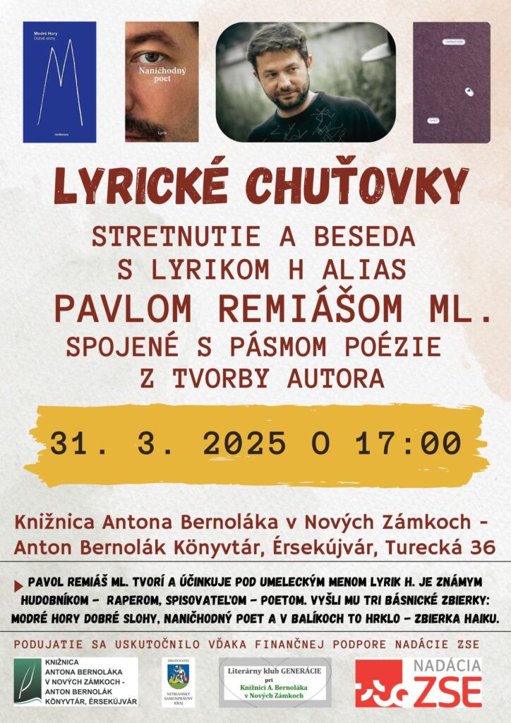 Lyrické chuťovky. FOTO: Autorka
